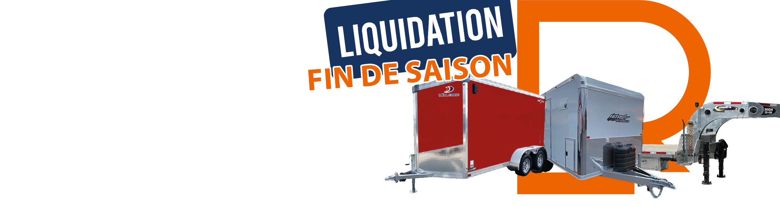 Liquidation Remorques