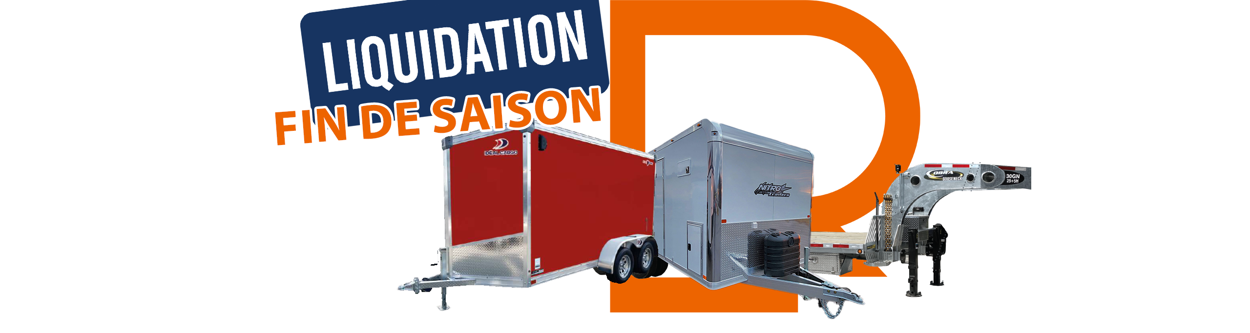 Liquidation Remorques